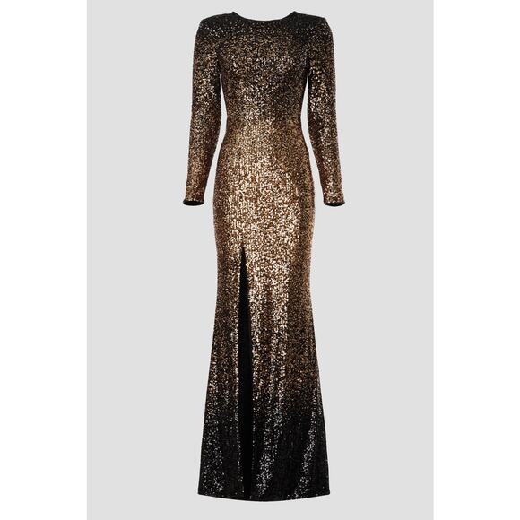 Dress The Population Kiera Sequin Column Gown - Picture 2 of 8